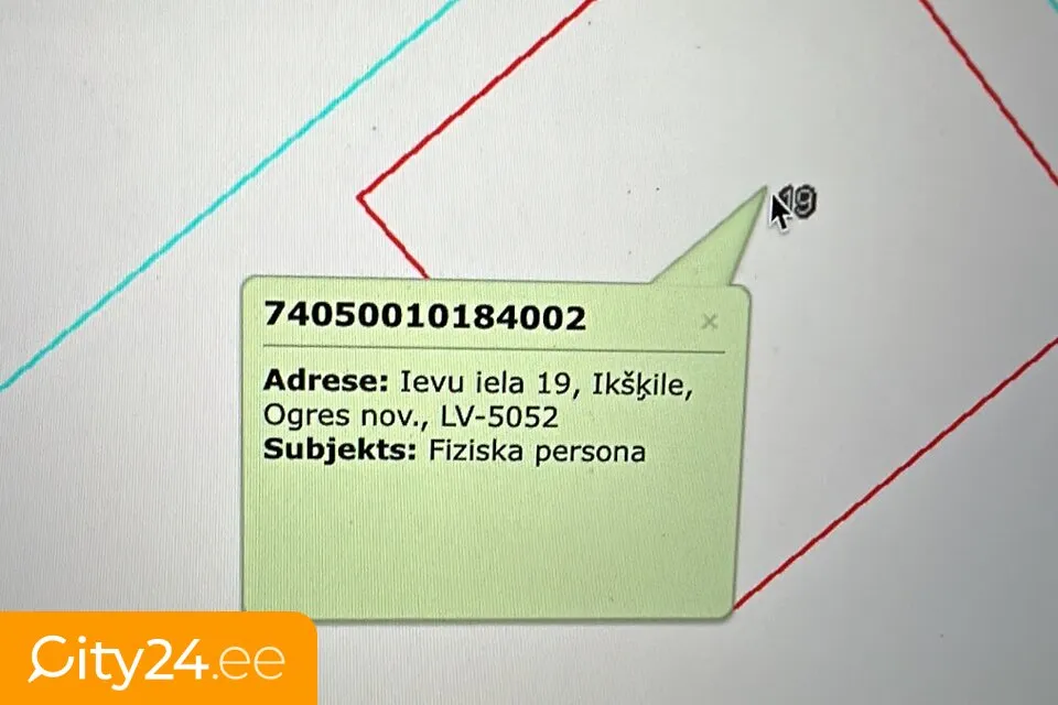 3-toaline maja asukohas Ikšķile