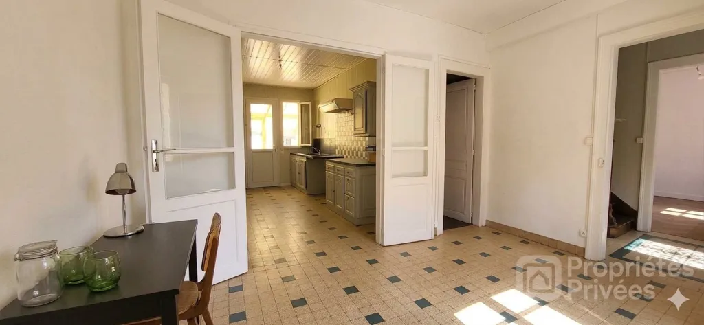 Kitchen - Village House with Workshop in Perche
