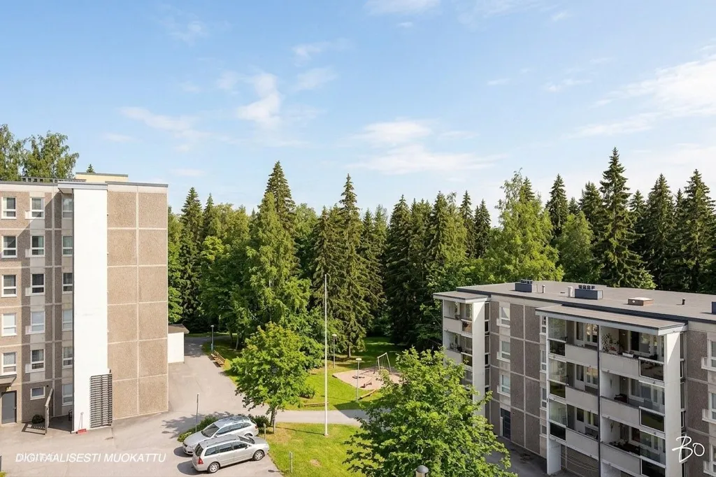 Vue aérienne - Apartment with Sauna and Balcony in Jyväskylä