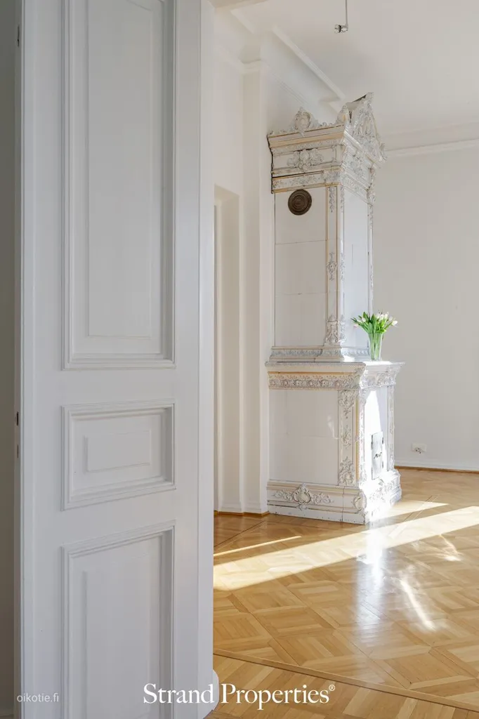 Séjour - Jugend Flat with Sea Views in Ullanlinna, Helsinki