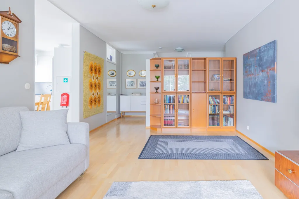 Soggiorno - Modernised Apartment with Garden in Kajaani