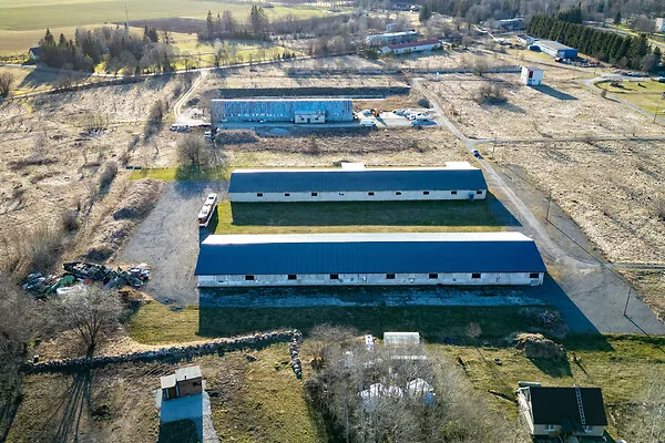 Vue aérienne - Local commercial à Rapla vald