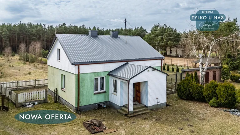 House with Garden in Rzeczyca, Łódź Voivodeship