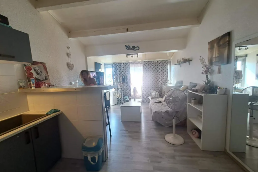 Cucina - Studio with Mezzanine in Le Cap d'Agde