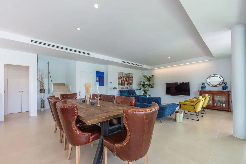 Salle à manger - Contemporary Villa with Sea View in La Duquesa