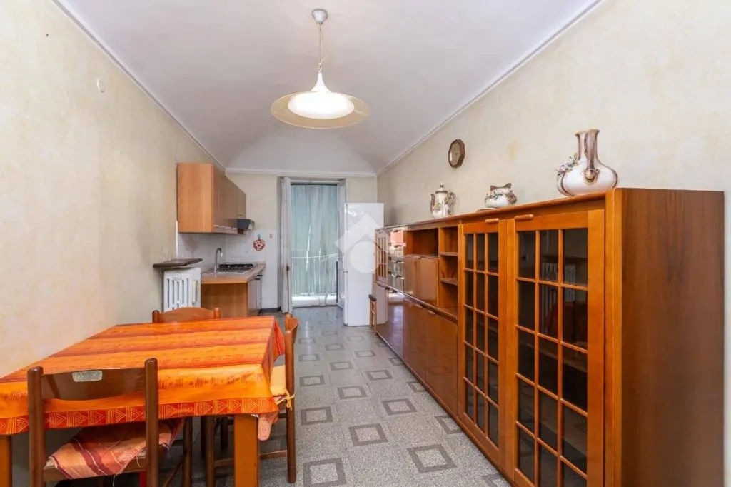 Dining Room - Trilocale with Balcony in Torino
