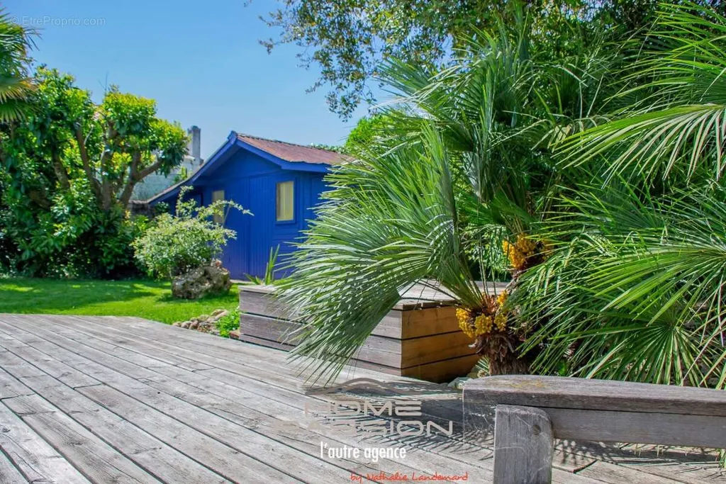 Jardin - Maison Années 30 avec Piscine à Royan
