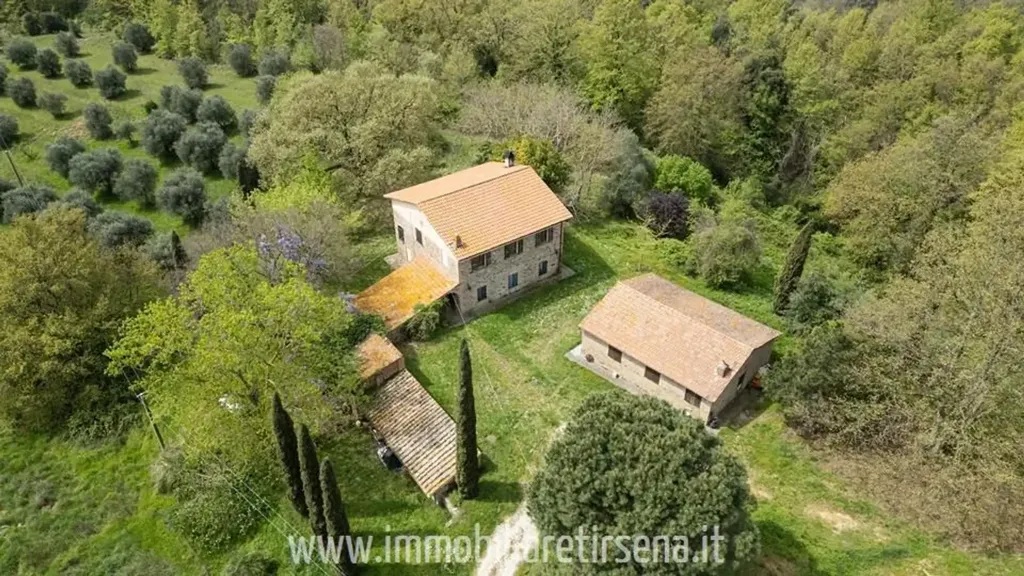 Vue aérienne - Casale with Panoramic Views near Orvieto