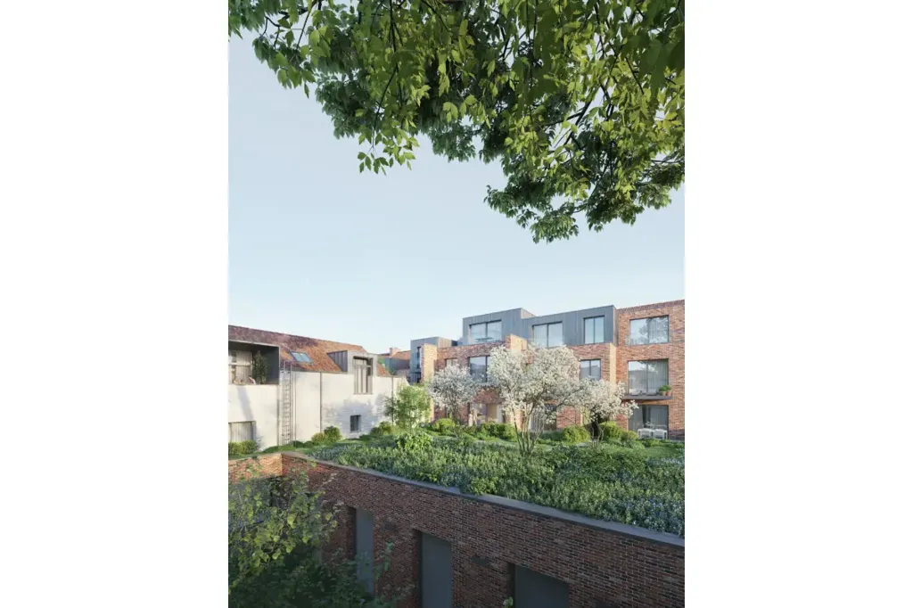 Jardin - Penthouse avec Terrasse à Etterbeek