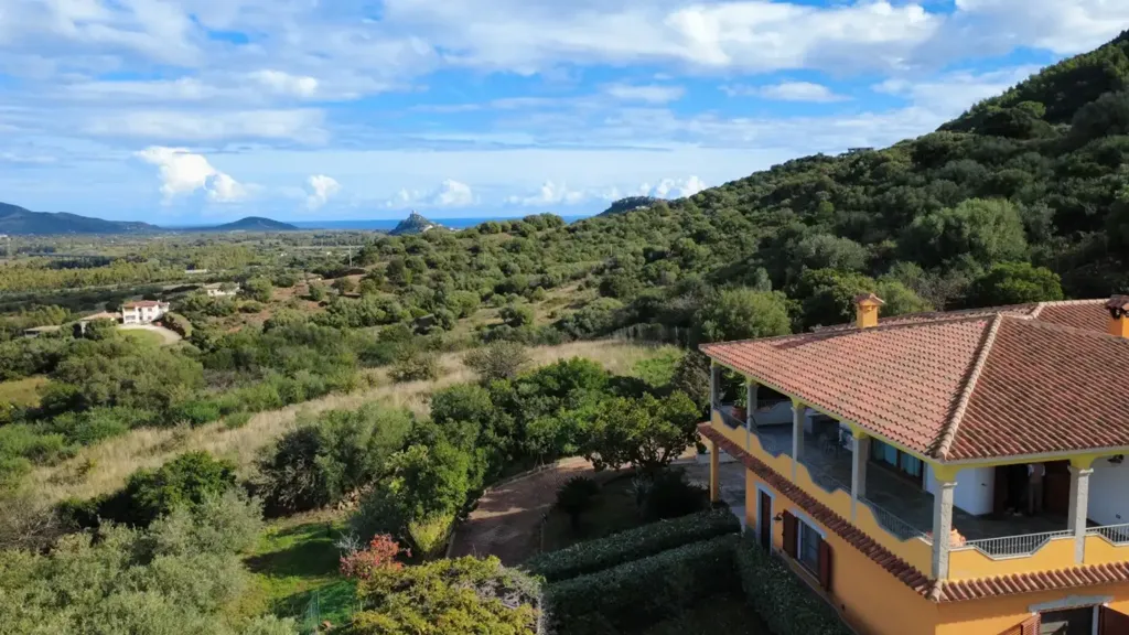 Vue aérienne - Luxury Villa with Sea Views in Torpe'