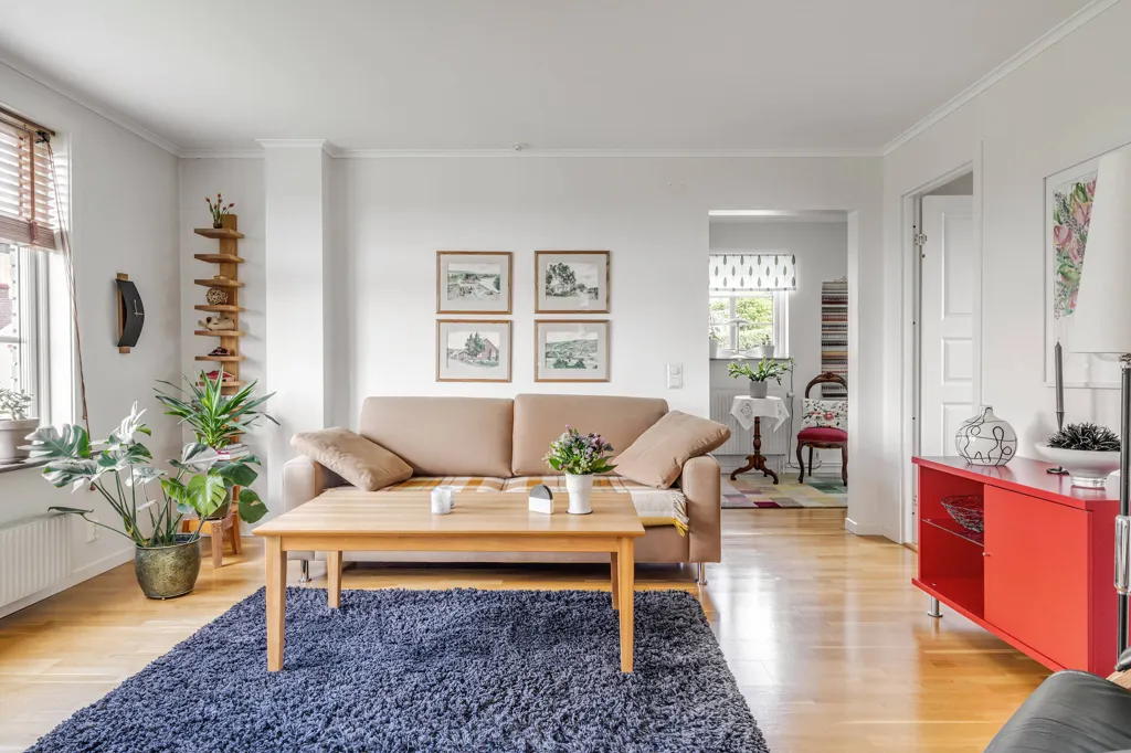 Séjour - Charming 1911 Villa with Garden in Jönköping