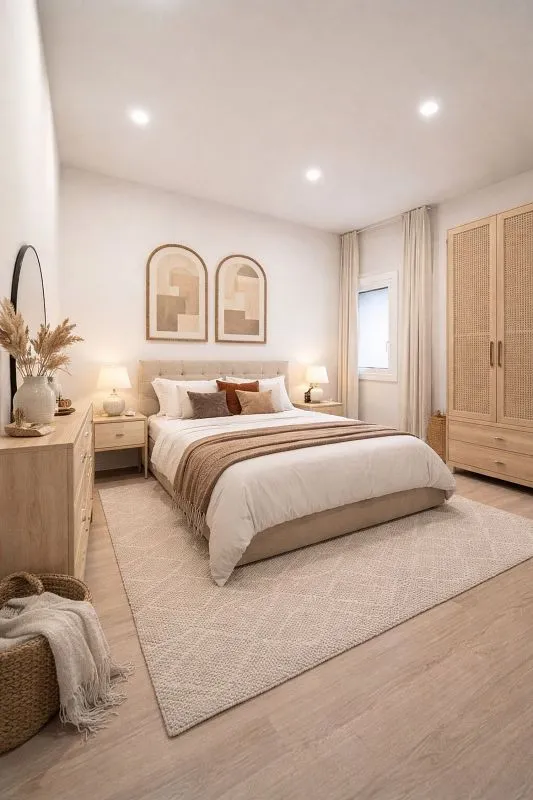 Bedrooms - Reform Apartment with Balcony in Barcelona