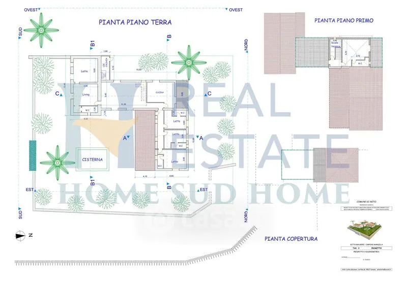 Plan - Rustic Casale with Panoramic Views near Noto