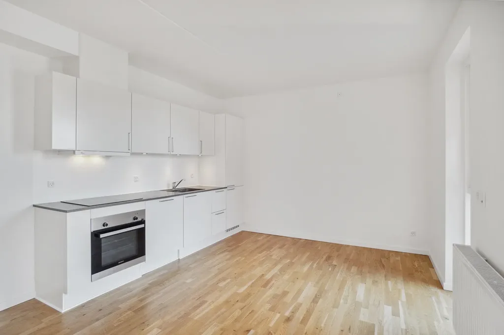 Cuisine - 1-Bedroom Flat with Balcony in Aarhus N