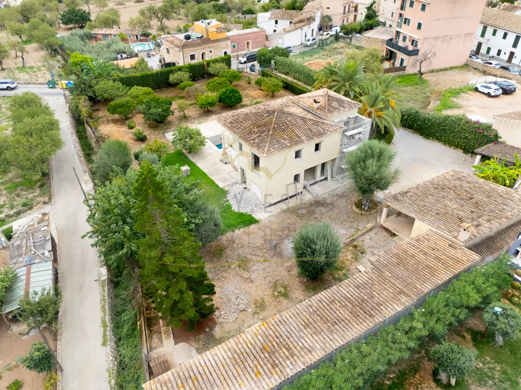 Õhuvaade - Refurbished Finca with Extra Plot in Andratx