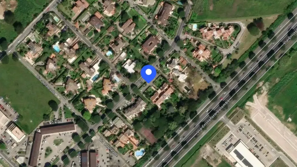 Õhuvaade - Villa with Multiple Levels in Rome