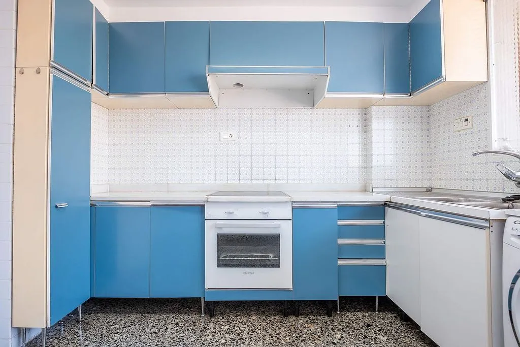 Cuisine - Apartment with Balcony and Views in Zaragoza