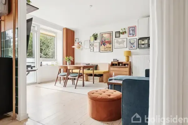 Séjour - 1936 Flats with Garden in Valby