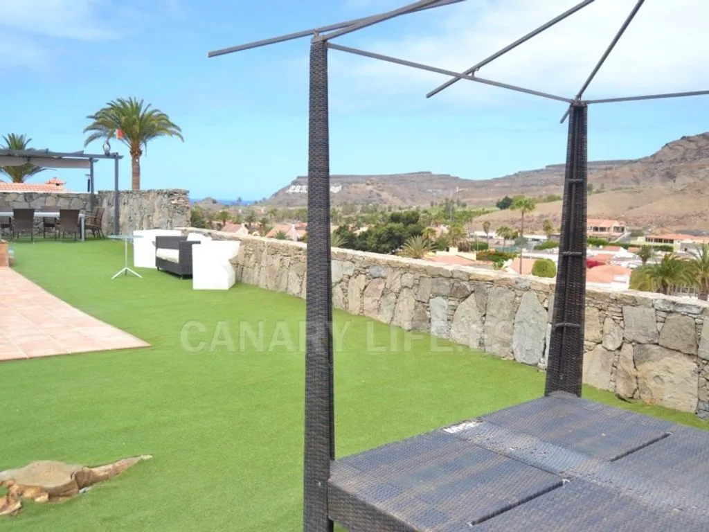 Terrasse - Luxury Villa with Pool Approval in Tauro, Mogán