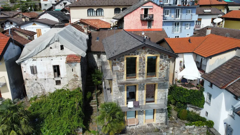 Vue aérienne - Rustic-Style Apartment with Lake View in Sant'Agata