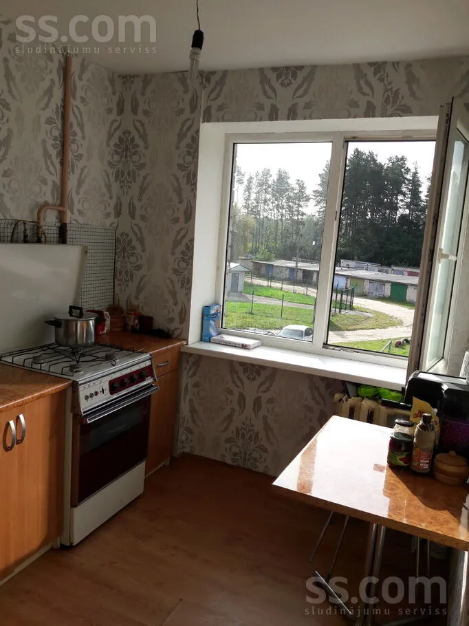 Cuisine - One-Bedroom Flat with Metal Door in Daugavpils