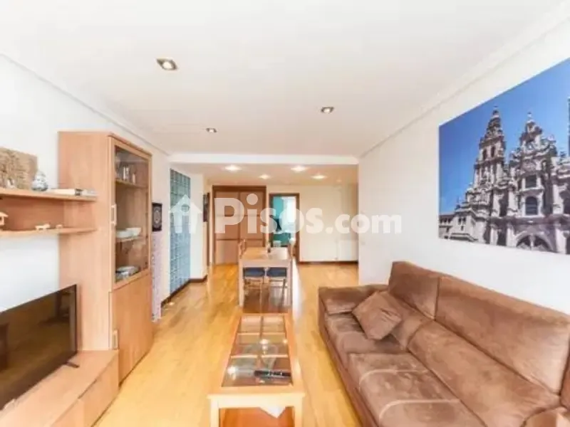 Living Room - Apartment with Sea View in Candás