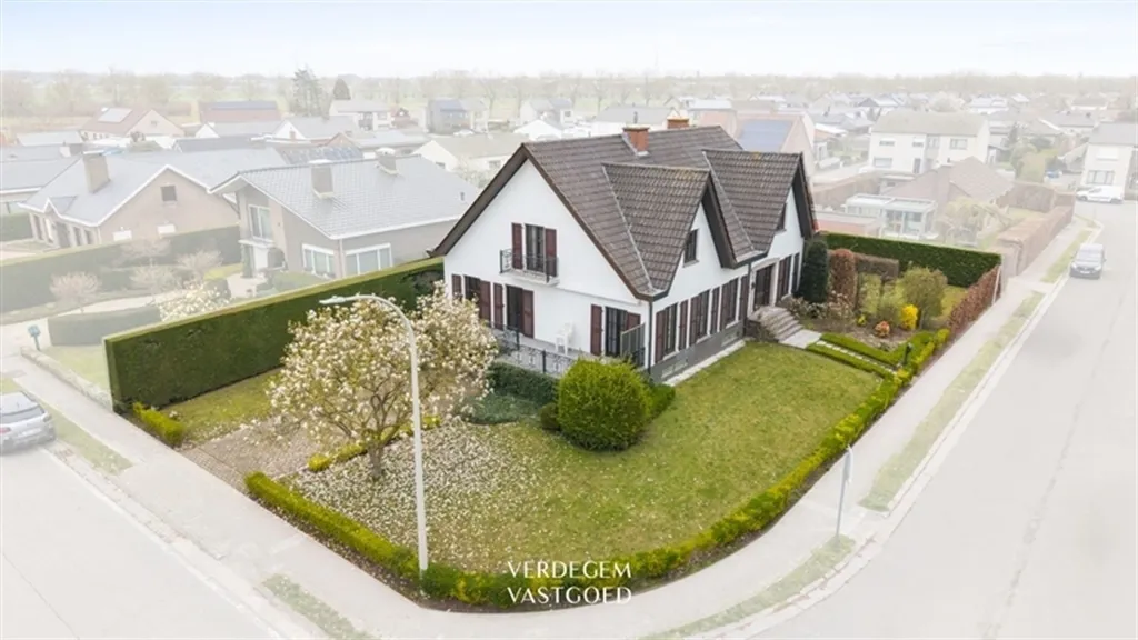 Vista aerea - Characterful House with Terrace in Evergem
