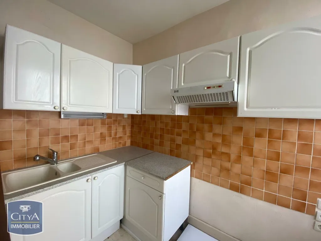 Köök - First-Floor Flat in Charming Le Blanc