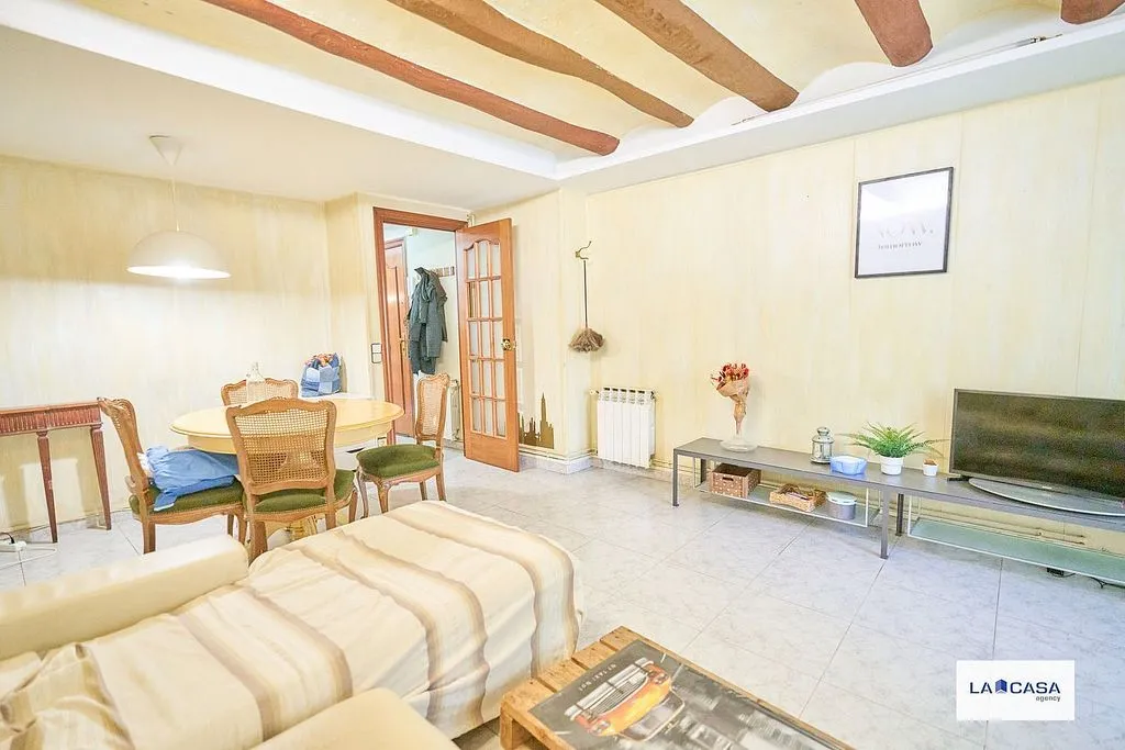 Séjour - Apartment with Terrace in Creu Coberta