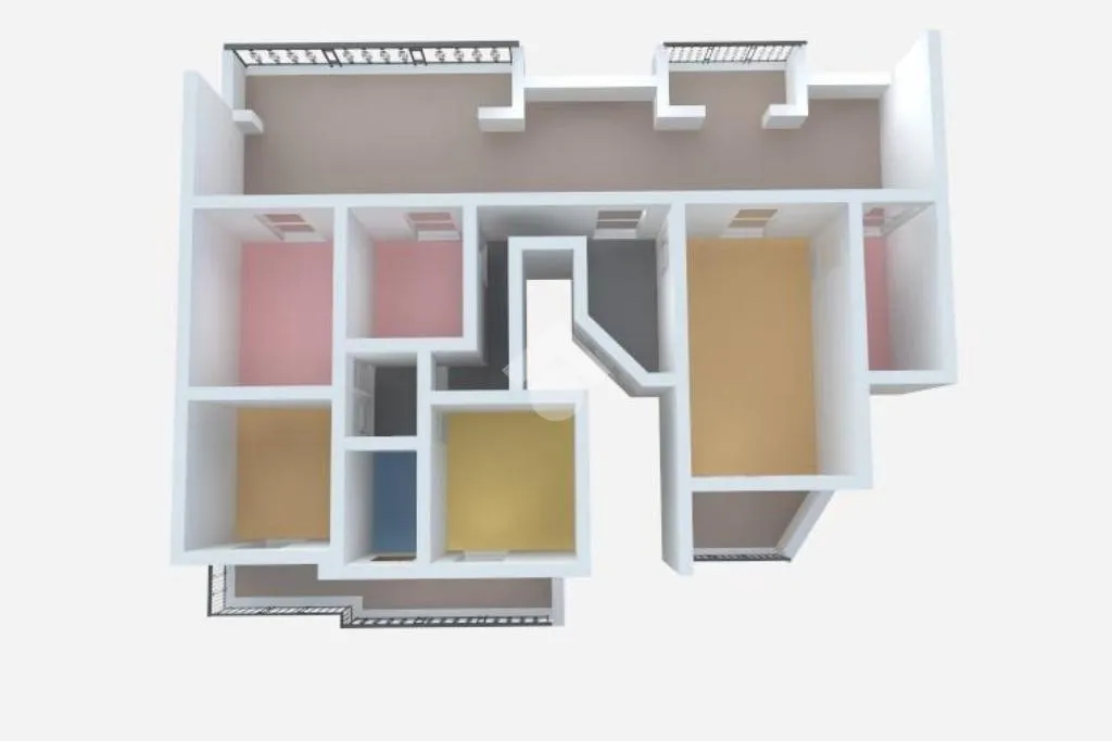 Plan - Attic with Panoramic Terrace in Villabate