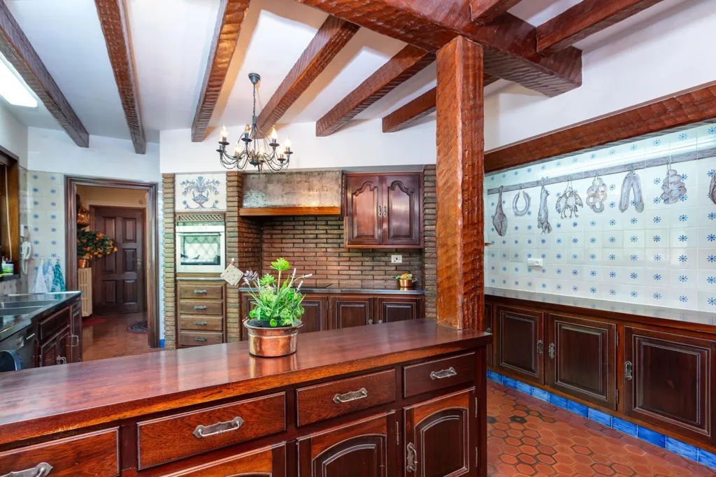 Cucina - Seafront Estate with Beach Access in Almadraba
