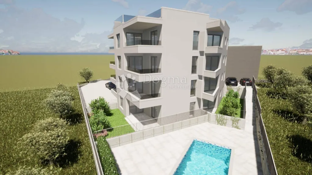 Apartment Building with Sea View in Čiovo