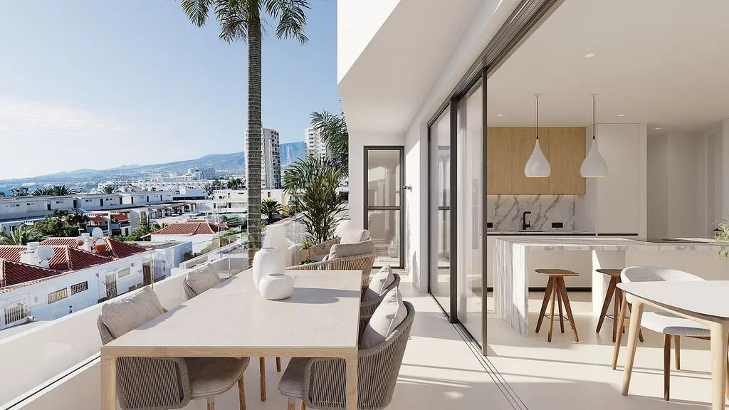 Balcon - Duplex Apartment with Mountain View in Las Pardelas
