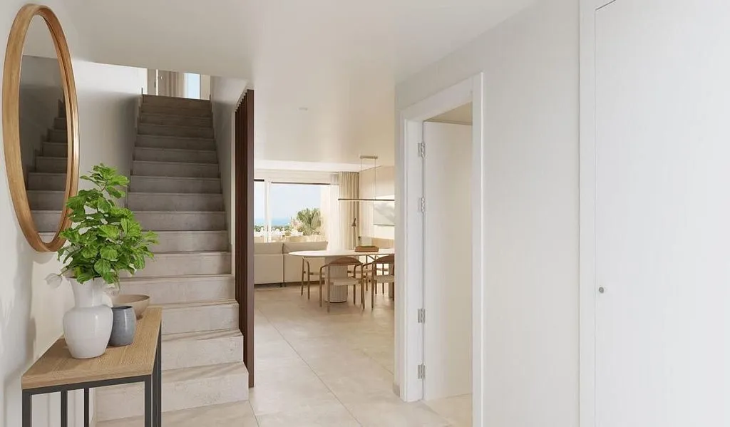 Entrée - Semi-Detached House with Pool in La Cala de Mijas