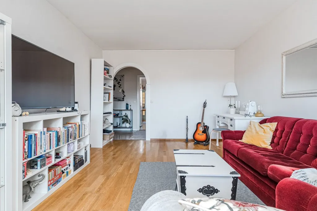 Séjour - Apartment with South-Facing Balcony in Sundsvall