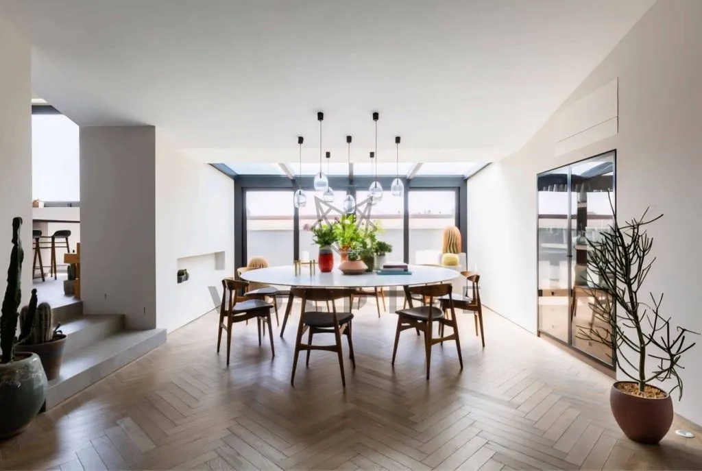 Salle à manger - Luxury Penthouse with Panoramic View in Bastia Umbra