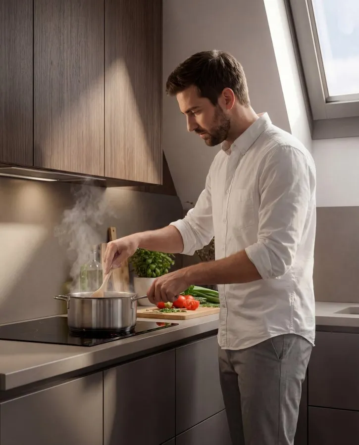 Kitchen - Duplex Apartments with South Orientation in Holzem