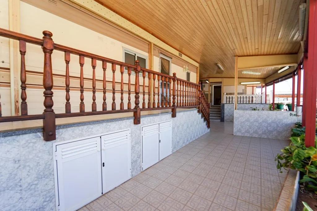 Terrass - Caravan House with Outdoor Kitchen in San Bartolomé