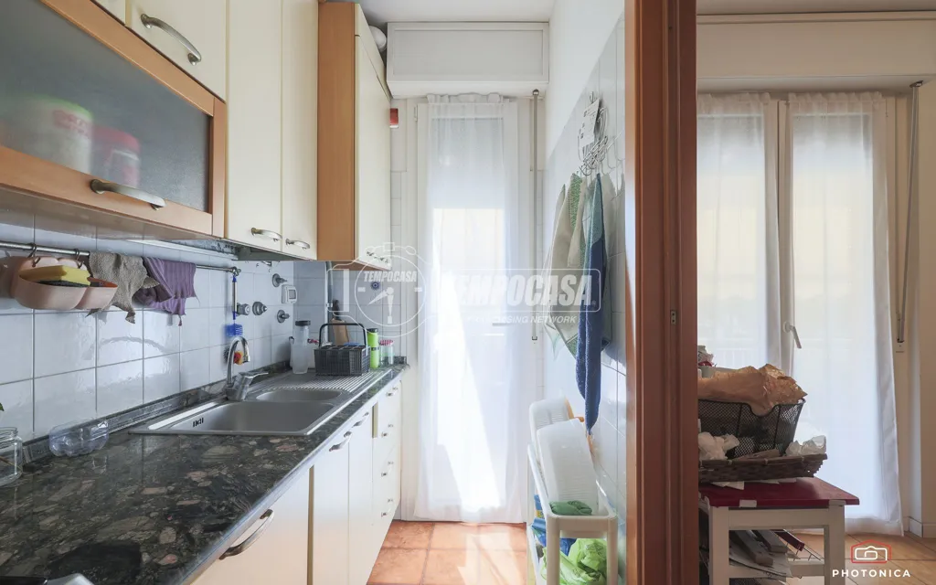 Köök - Five-Room Apartment with Balconies in Riccione