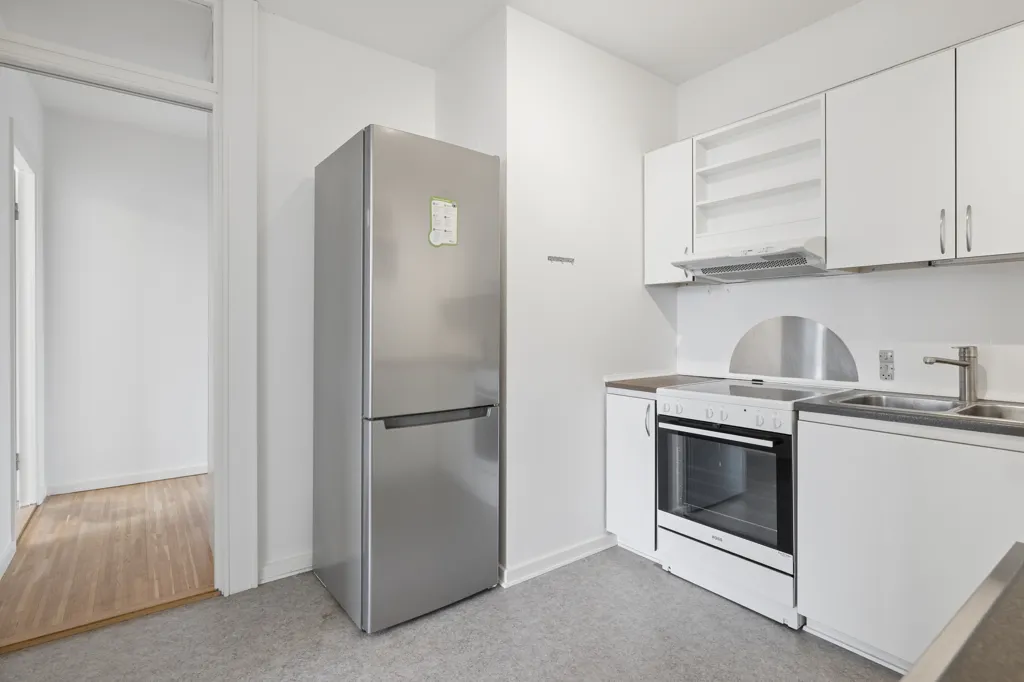 Cuisine - Apartment with Green Surroundings in Odense