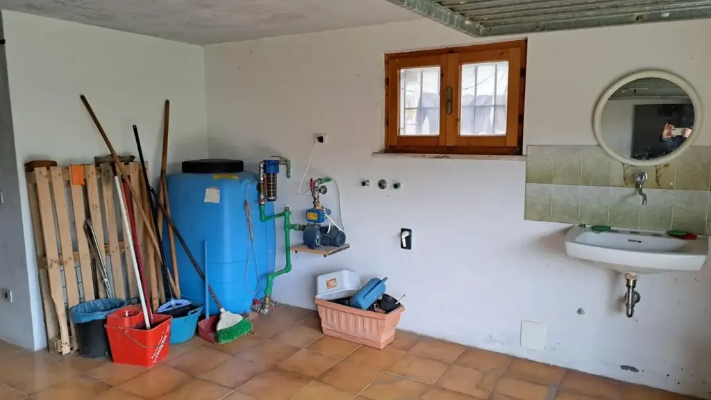 Buanderie - Terraced Apartment with Garage in Rosignano Solvay
