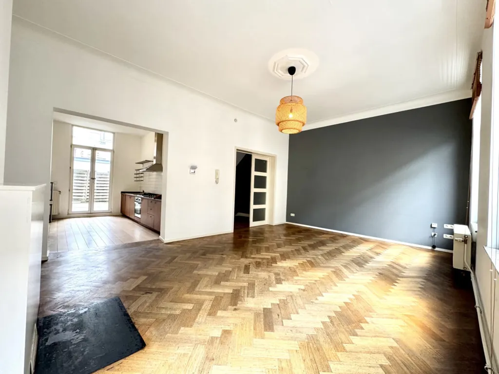 Soggiorno - Triplex with Terrace in Ixelles, Brussels