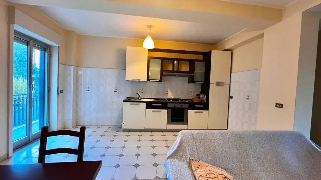 Köök - Apartment with Terrace in Central Mascali