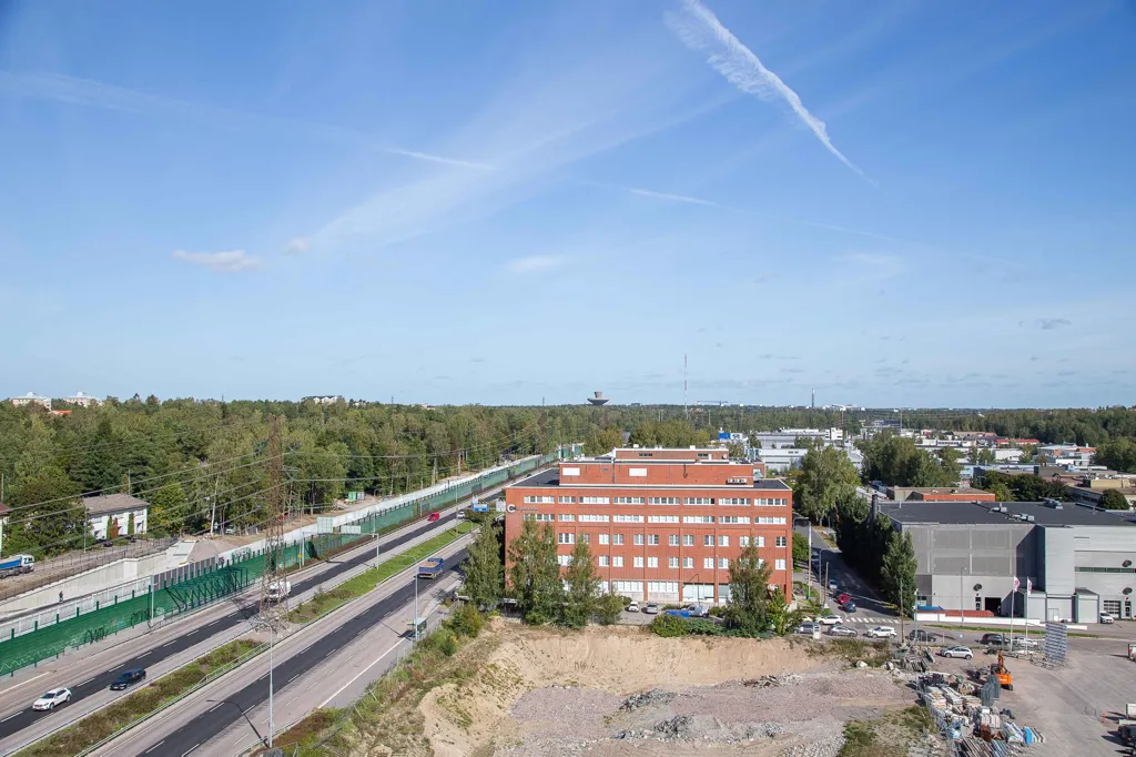 Vista aerea - Modern Apartment with Balcony in Herttoniemi, Helsinki