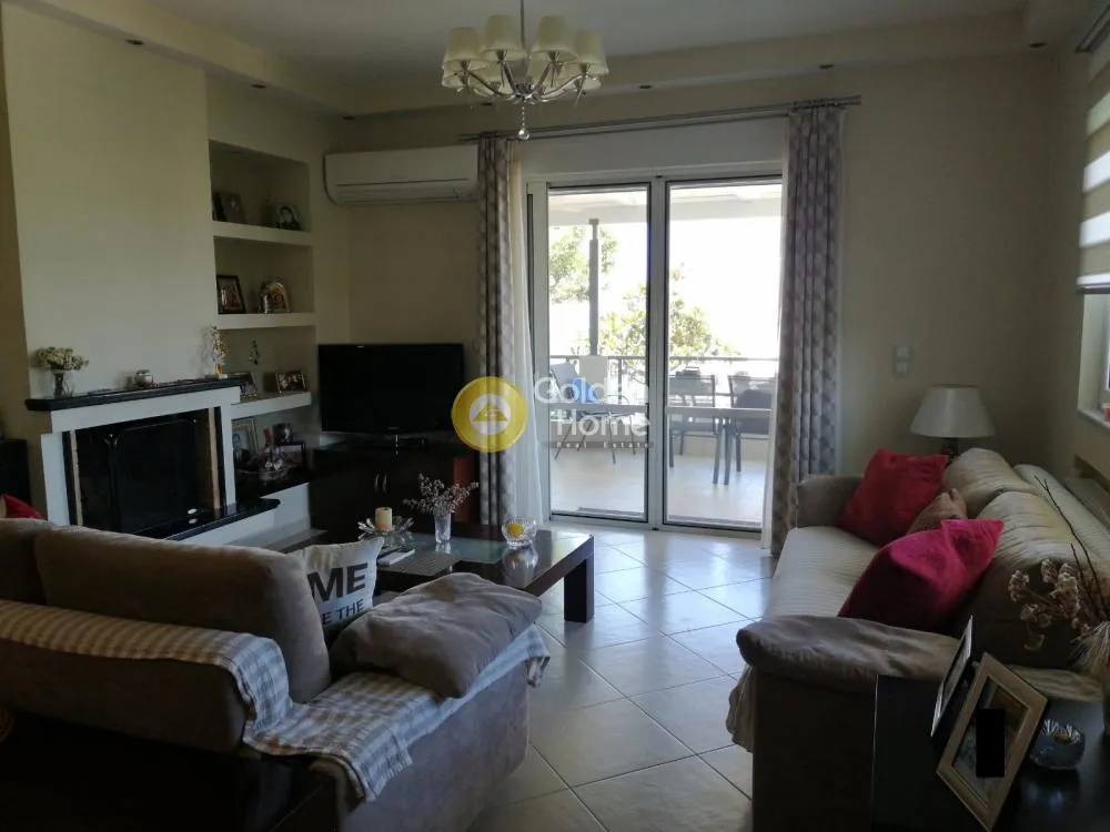 Séjour - Duplex with Sea View in Eastern Attica