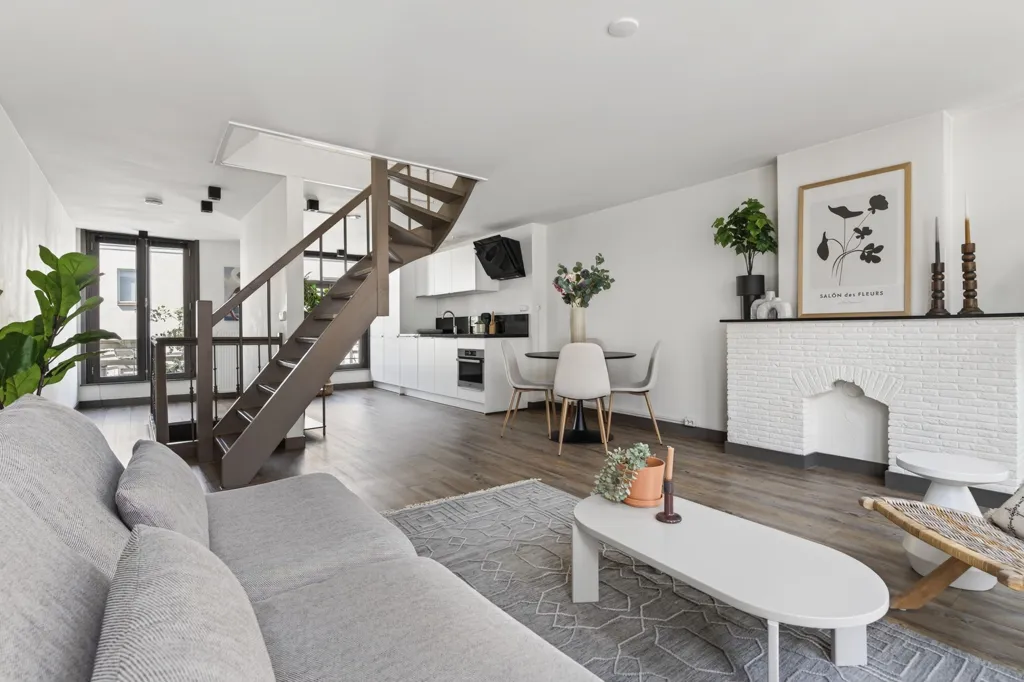Séjour - Apartment with Dachterras in Central Maastricht