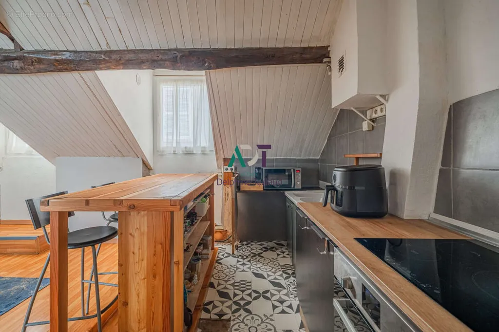 Cuisine - Appartement Lumineux au Calme, Centre Grenoble