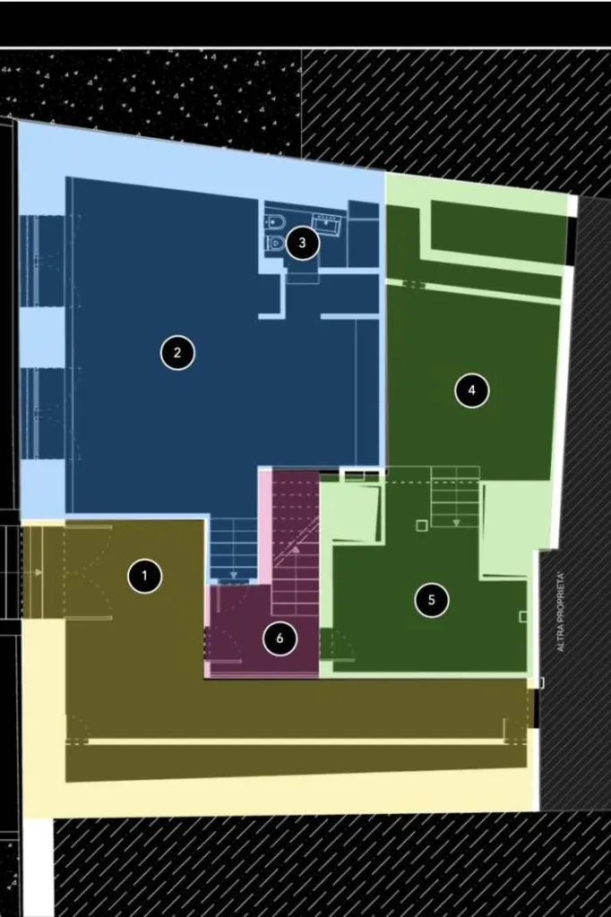 Floor Plan - Historic Villa with Panoramic Views in Florence