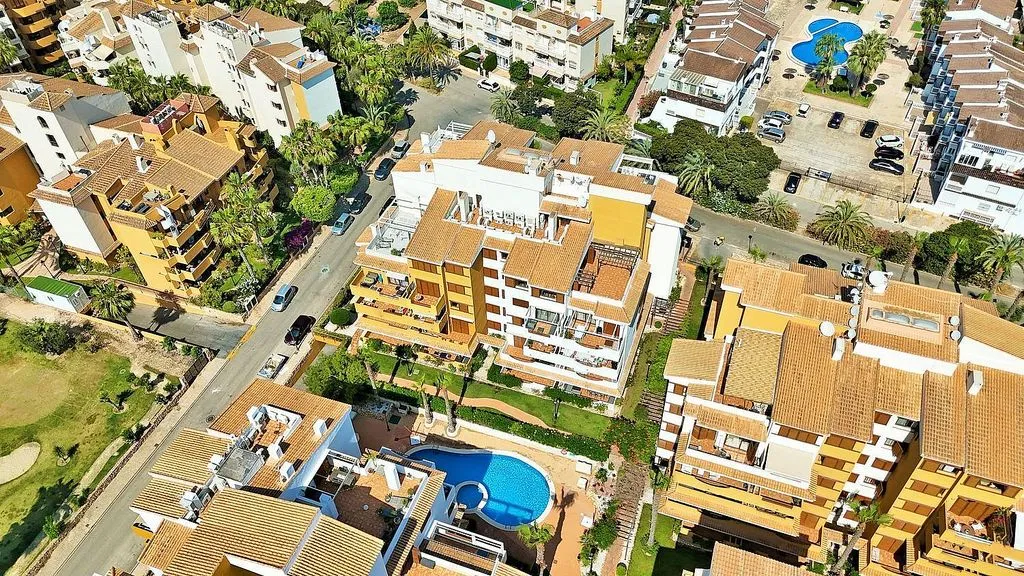 Vista aerea - Modern Apartment with Pool in Punta Prima