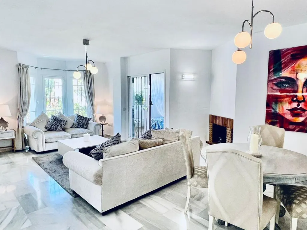 Séjour - Ground Floor Apartment with Terraces in Marbella